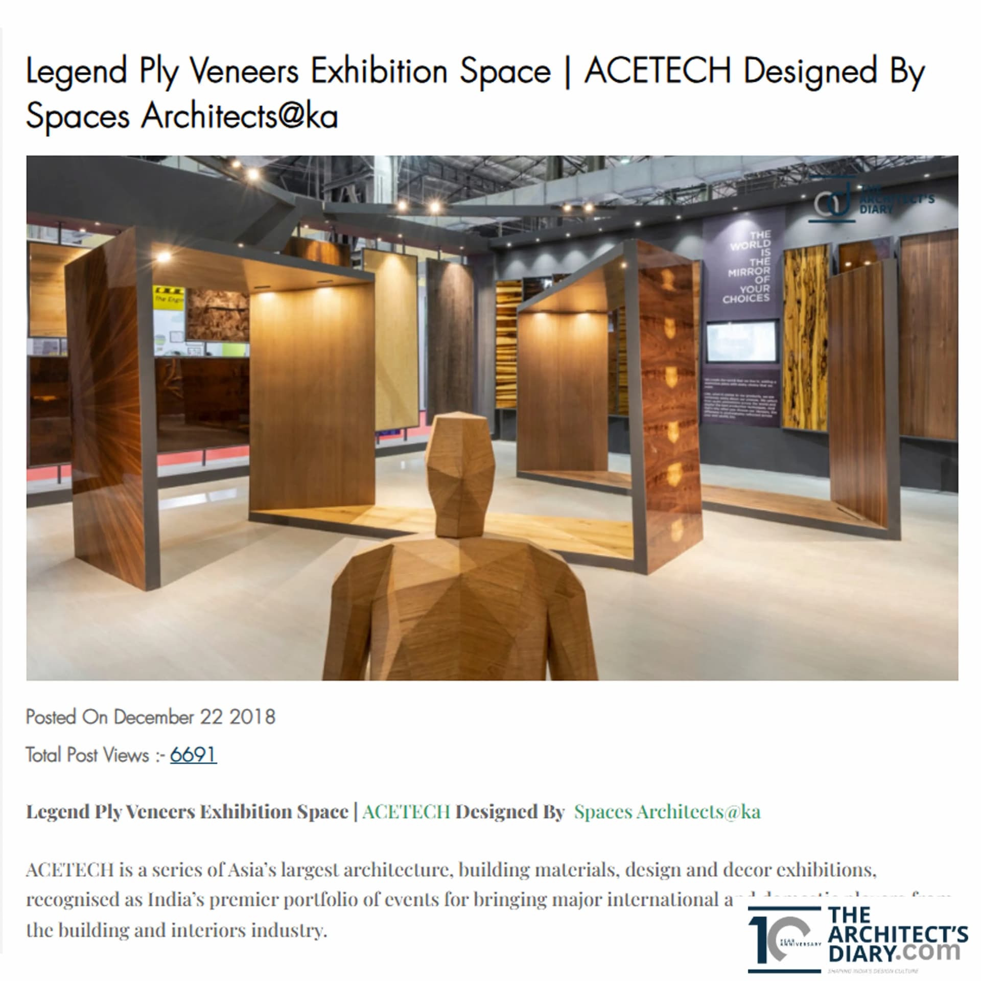 Exhibition Space at acetech